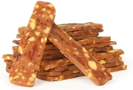 MON2SUN Dog Treats, 4.5 Inch Soft Duck & Egg Yolk Jerky, 10.6oz