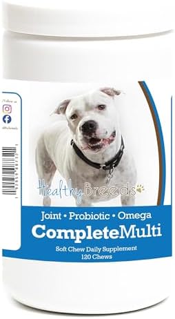Healthy Breeds Pit Bull All In One Multivitamin Soft Chew 120 Count