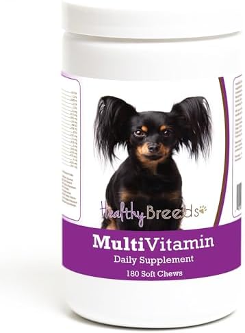 Healthy Breeds Russian Toy Terrier Multivitamin Soft Chew for Dogs 180 Count