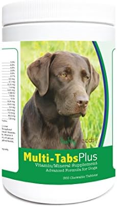 Healthy Breeds Labrador Retriever Multi-Tabs Plus Chewable Tablets 365 Count
