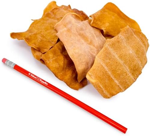 ValueBull USA Beef Collagen Chips Dog Chews, Chicken Flavor, 25 Count