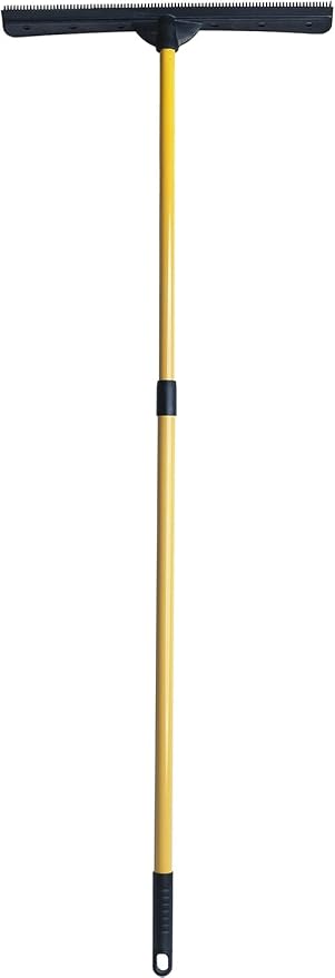 FURemover Pet Hair Removal Rubber Broom, 18" Broom Head