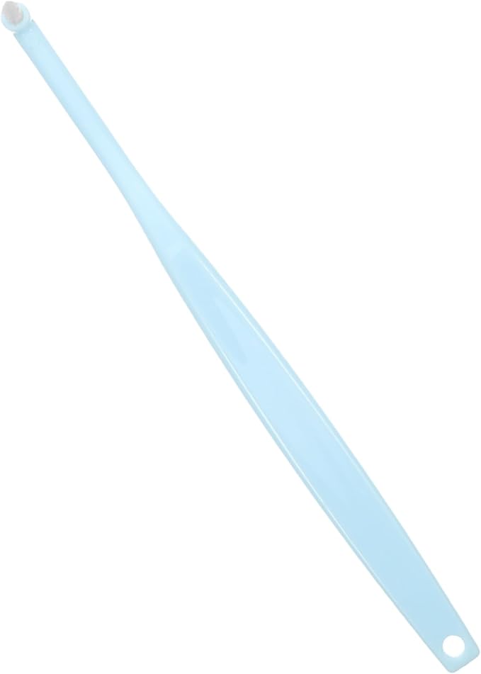 Pointed Head Pet Toothbrush for Cats and Dogs Soft Bristle Oral Care Tool for Small Breeds Bad Breath Control Ergonomic Handle for Easy Use Pet Supply