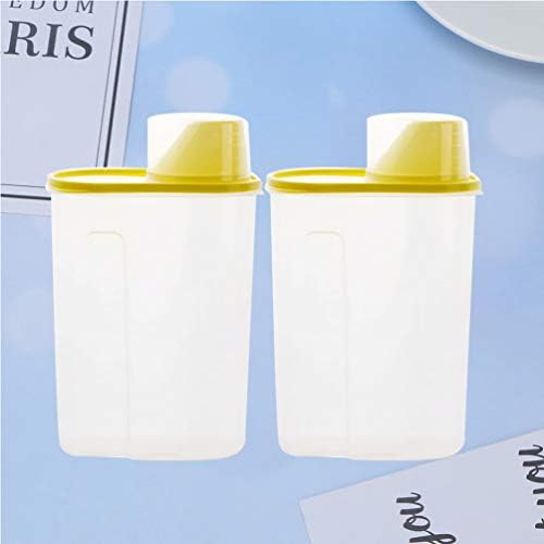 POPETPOP Food Storage Containers for Pantry Sealed Jar Lid Dried Fruit Jar Coffee Bar Sugar Container