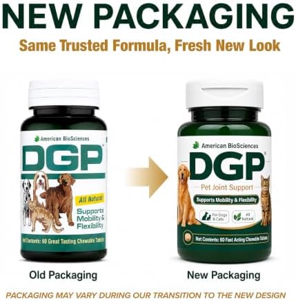 DGP Dog Joint Supplement for Mobility & Flexibility, 180 Tablets