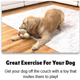 Interactive Motion Activated Bouncing Talking Dog Toy (Freddie), Exercise and Entertainment Pet Toy for Dogs and Puppies