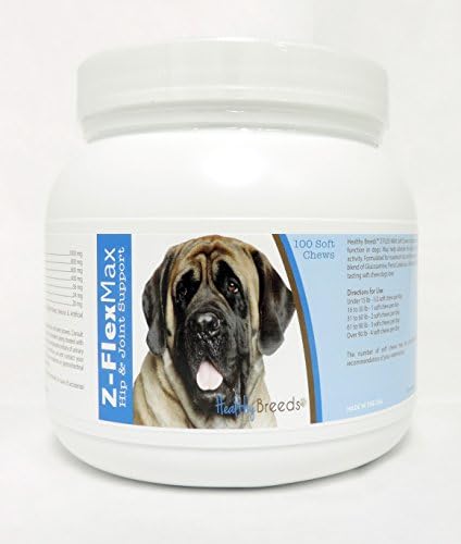 Healthy Breeds Mastiff Z-Flex Max Hip & Joint Soft Chews 100 Count