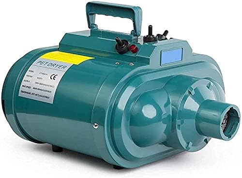 Double Motor Dog Dryer Pet Dryer 3300W Dog Cat Dog Dryer Low Noise Dog Care Pet Dryer 4-Step Wind Speed and 2 Step Independent