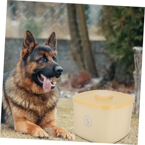 Airtight Pet Food Storage Container Large Capacity Vacuum Seal Dog Cat Food Bin Snack Bucket for Freshness Stylish Design for Home Use