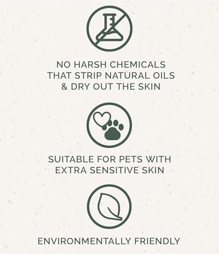 Chagrin Valley Soap & Salve Organic Natural Dog & Pet Shampoo – Unscented & Moisturizing for Dogs with Dry, Sensitive or Itchy Skin – Coconut Milk Conditions the Coat - 3.8 OZ Bar 3PK