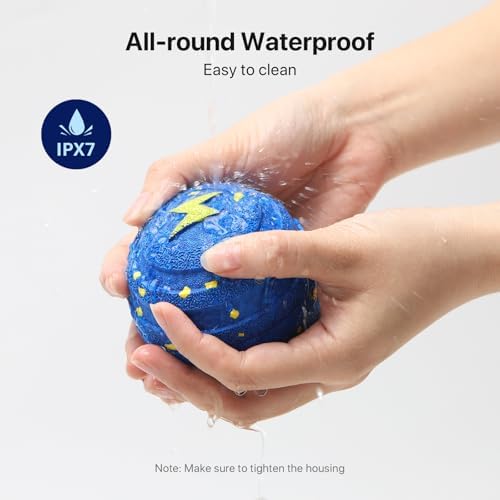 Interactive Dog Toys Automatic Bouncing Dog Ball for Small & Large Dogs | E-TPU Material, IPX7 Waterproof, 3 Play Modes, Keeps Dogs Busy, Anti Boredom Play, Moving Ball, Rechargeable, Indoor Exercise