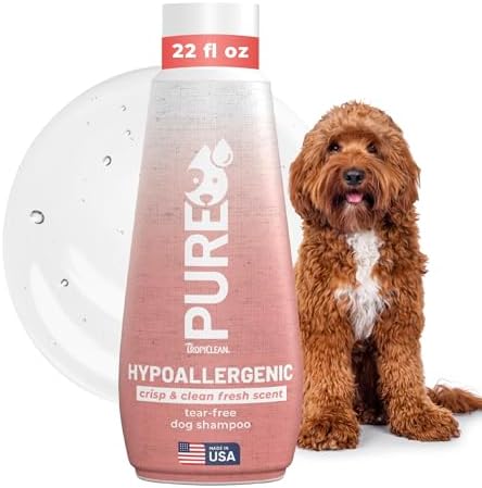 TropiClean Pure Hypoallergenic Dog Shampoo, 22oz