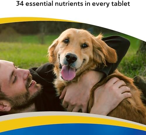 Doc Roy's Daily Care Canine Chewable Multivitamin Tablets for Dogs, 180ct