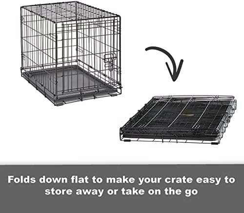 New World by Midwest 48-Inch Single Door Crate, XL Breeds, 90-110 lbs