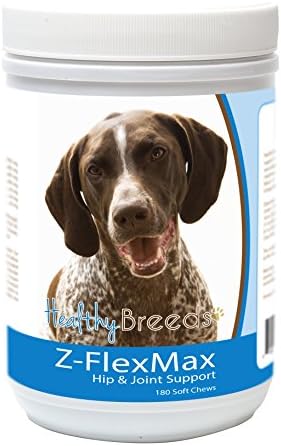 Healthy Breeds German Shorthaired Pointer Z-Flex Max Dog Hip and Joint Support 180 Count