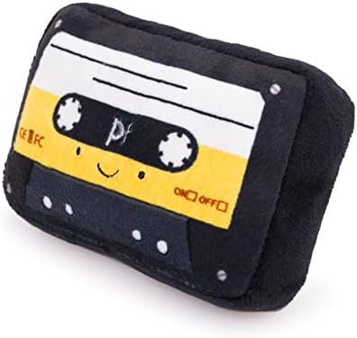 Petface Retro Cassette Tape Plush Dog Toy