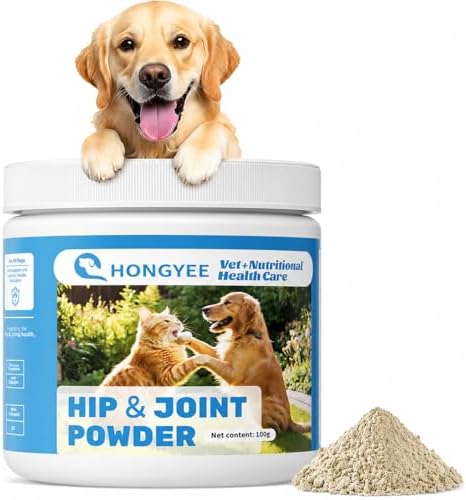 Canine Hip & Joint Supplement 100 g Promotes Cartilage and Bone Health, Enhances Joint Mobility and Flexibility, Enriched with Calcium Phosphate/Chondroitin Sulfate/Vitamins