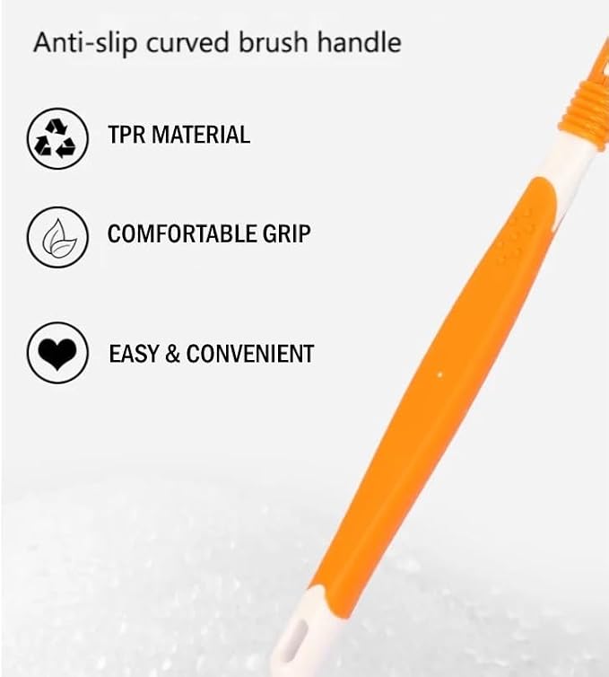 Pet Toothbrush for Dogs & Cats – Dual-Head Pet Toothbrush, 2-Pack Soft Bristle Dental Care Set, Ergonomic Handle, Plaque & Tartar Removal, Assorted Colors
