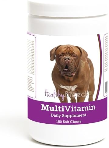 Healthy Breeds Dogue de Bordeaux Multivitamin Soft Chew for Dogs 180 Count