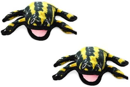 TUFFY® : 2 Pack Phrog Dog Toy: Ultra Durable Plush Toy with Multiple Layers & Reinforced Seams, Washable and Floats, Original Construction