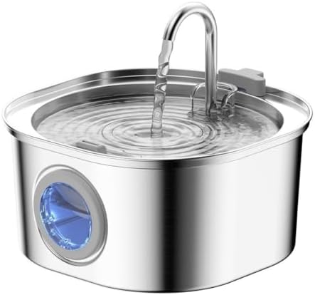 Selene The Doggy Fountain, Stainless Steel, One drinking fountain