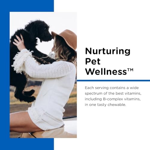 Nutri-Vet Puppy Multivitamin, Daily Dog Vitamin Puppy Health, 60 Chewables | Multivitamin for Dogs, Dog Multivitamins Chewable, Balanced Nutrition, Immune Support, Joint Health, Overall Puppy Health