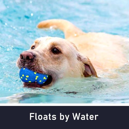 6-Pack Dog Tennis Balls, ETPU Floating Fetch, 2.75in