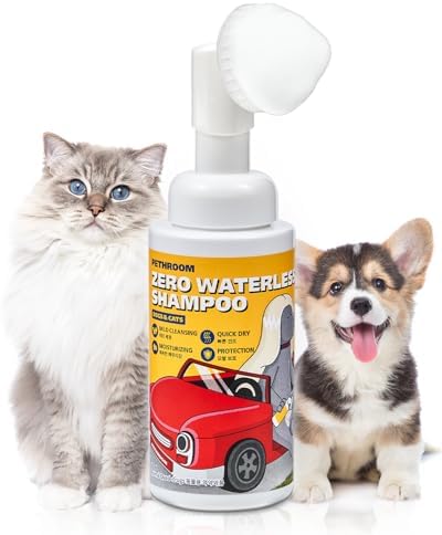 PETHROOM Zero Waterless Shampoo Foaming No-Rinse Dog Paw Wash