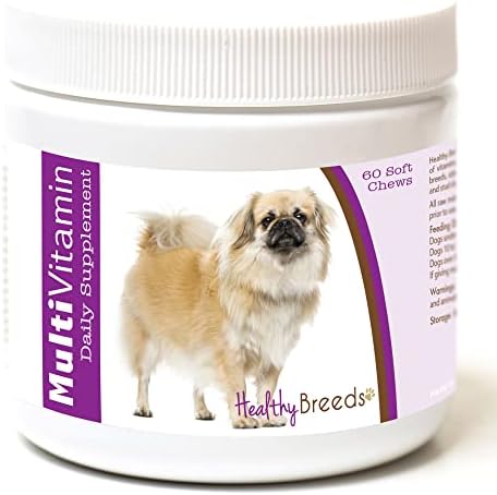 Healthy Breeds Tibetan Spaniel Multi-Vitamin Soft Chews 60 Count (1127-tspn-001)