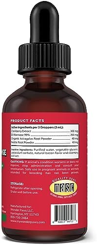 WONDER PAWS Melatonin Drops Plus Kidney Cleanse Drops - for Dog Relaxation, Urinary Tract, Kidney & Overall Wellness – Melatonin 2 Ounces - Kidney Cleanse 2 Ounces