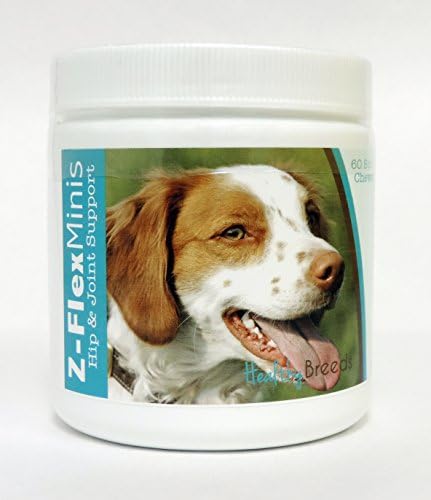 Healthy Breeds Brittany Z-Flex Minis Hip and Joint Support Soft Chews 60 Count
