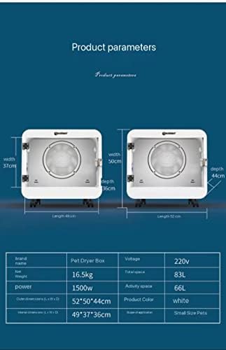 Pet Drying Box Hair Blowing Artifact Cat Drying Box Dryer Dog Bath Blowing Hair Dryer Household Small Dog