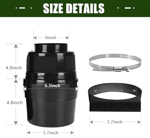 Upgraded Version - VIWINVELA 3 IN 1 Indoor Dryer Vent Kit with Lint Trap Dryer Lint Catcher Water Filter Bucket for Electric Dryer (Black Dryer Vent Bucket without Hose)