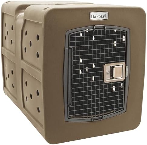 dakota283 D2-G3XLG-FRM-COY Extra Large Kennel - Frame Door - Coyote Granite