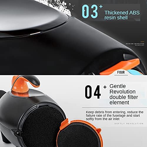 Dog Hair Dryer, Blower Grooming Dryer with Heater Dogs & Cats, High Velocity Dog Blow Dryer, Stepless Adjustable Speed, Reduce Noise, Heat Insulation