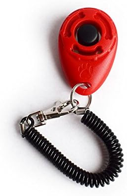 Ruconla Dog Training Clicker with Wrist Strap, 4 Pack