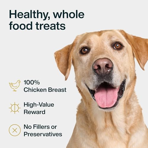 JustFoodForDogs Single Ingredient Jerky Dog Treats - Chicken Breast, 5oz