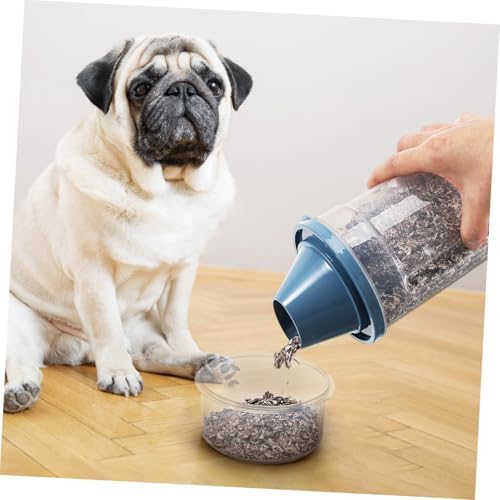BESPORTBLE 6pcs Pet Food Storage Container Airtight Food Holder for Dogs Cats and Birds Bucket for Freshness and Easy Monitoring