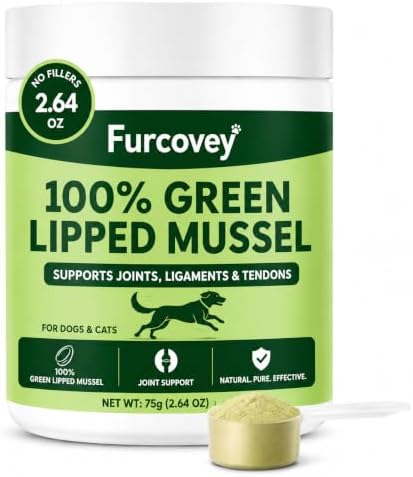 Green-Lipped Mussel Powder for Dogs & Cats Joint Support