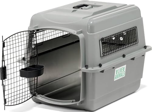 Petmate Sky Kennel for Air Travel, 28in Dog Crate for Pets 15 to 30lbs