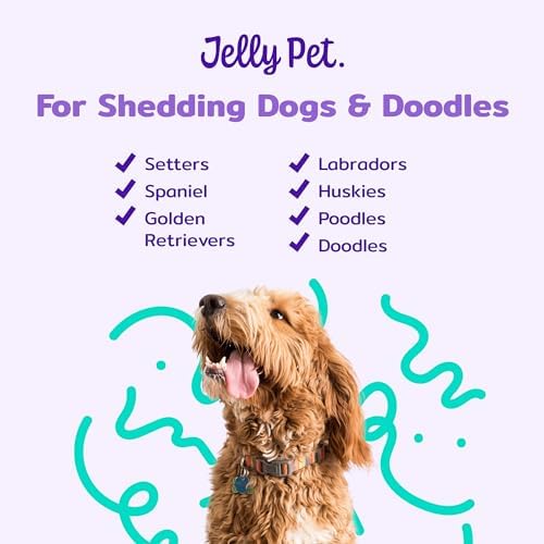 JELLY PET Pivoting Slicker Brush