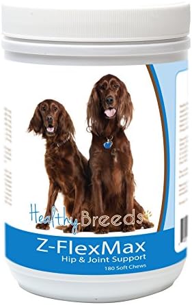 Healthy Breeds Irish Setter Z-Flex Max Dog Hip and Joint Support 180 Count