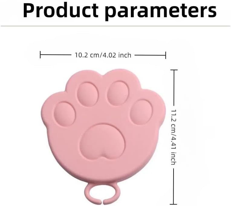 Silicone Pet Food Can Lids, Airtight Cat Food Can Covers for Wet (YELLOW)