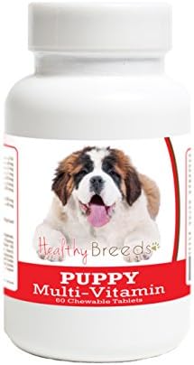 Healthy Breeds Saint Bernard Puppy Dog Multivitamin Tablet 60 Count