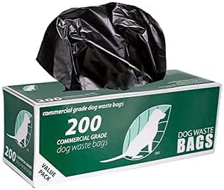 Zero Waste USA - 2,000 Commercial Grade Dog Waste Station Refill Roll Bags - Fits Any Roll Bag Dog Waste Station - 40% Thicker than competitor brands - 10 Rolls of 200 bags per roll