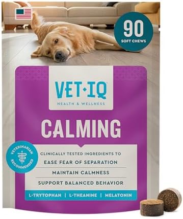 VetIQ Calming Support Chews for Dogs, 90-Pack, 90ct