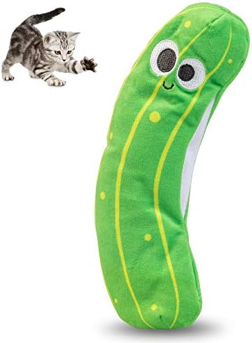 Pet Craft Supply Wiggle Pickle and Shimmy Shark Flipper Flopper Interactive Electric Realistic Flopping Wiggling Moving Fish Potent Catnip and Silvervine Cat Toy, Multi (8727)for All Breed Sizes. | Electric Fish Toy with Realistic Flopping Motion, Fill...