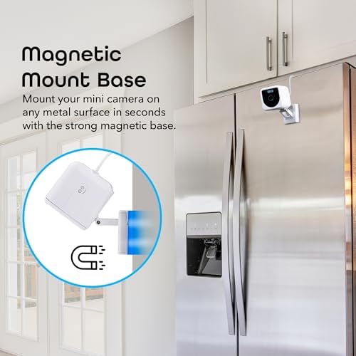 Geeni Mini 1080P Indoor/Outdoor Security Camera, Wi-Fi Cameras, 2-Pack