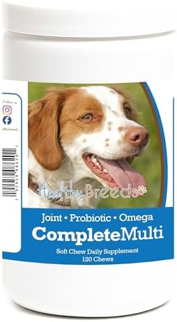 Healthy Breeds Brittany All in One Multivitamin Soft Chew 120 Count