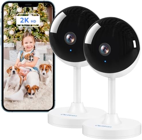 owltron Indoor Security Camera, 2K 3MP Cameras for Home Security